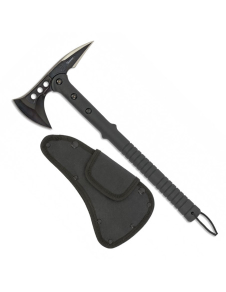 Hache tactique, manche en fibre (39 cm.)