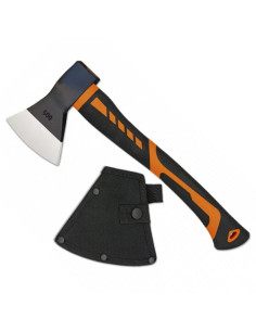 Hache tactique Albainox Orange manche ABS (43 cms.)