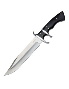 Couteau d'assaut Gil Hibben, étui en cuir gaufré