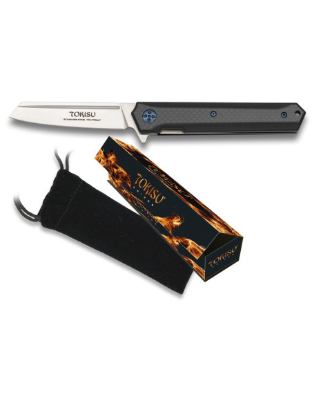 Couteau Tokisu G10, Lame 9 Cms