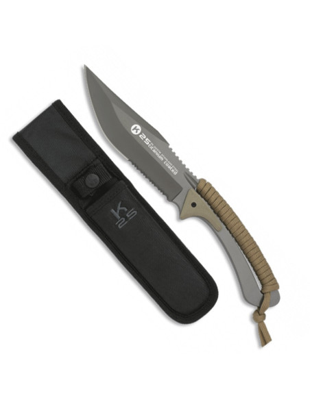 Coyote enfilé au couteau K25