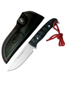 Couteau de chasse Husky, micarta noir 3D