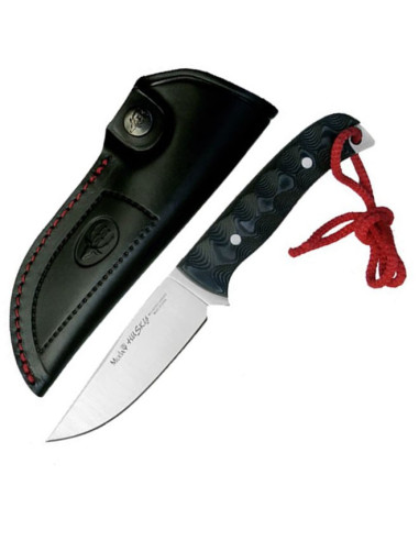 Couteau de chasse Husky, micarta noir 3D