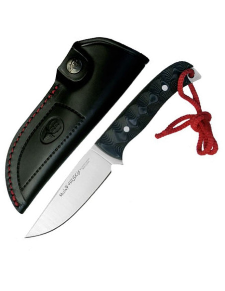 Couteau de chasse Husky, micarta noir 3D
