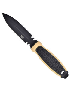 Couteau de plongée SCK brun noir (24 cm.)