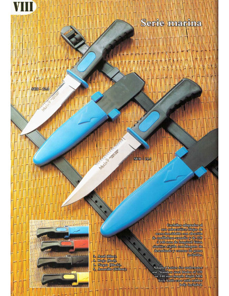 couteaux sous-marins série marine