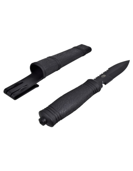 Couteau d'aventure noir à un...