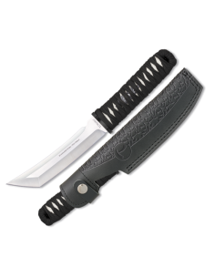 Couteau TOKISU avec étui en cuir, lame 15 cm.