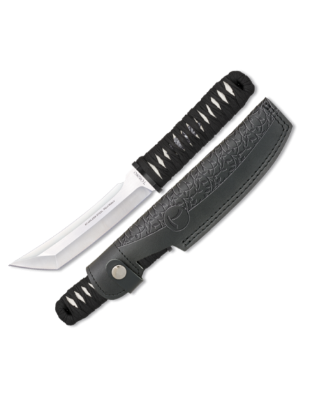 Couteau TOKISU avec étui en cuir,...