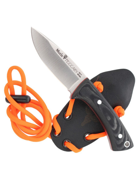 Couteau en toile de pécari