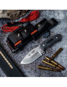 Couteau tactique Cudeman MIni Green Beret, COMPLET