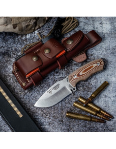 Mini couteau de survie béret vert (115-XC)