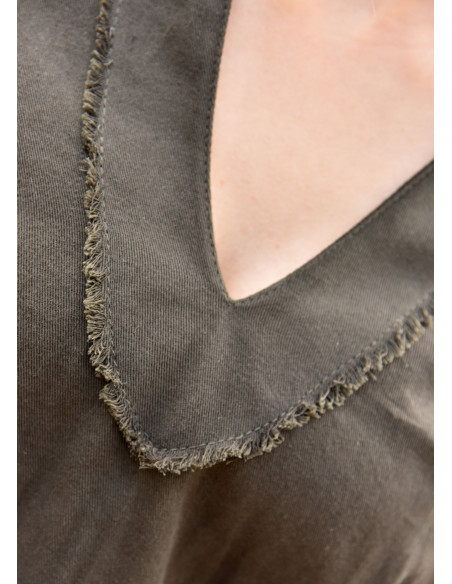 Tunique femme Ylva Viking - vert olive