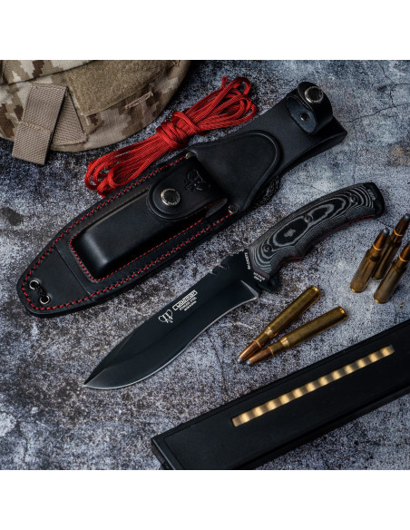 Couteau béret vert Cadet, kit complet