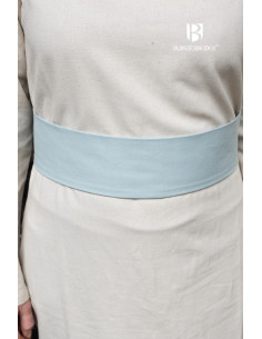 Ceinture médiévale ajustable Sieglinde, bleu glacier 2