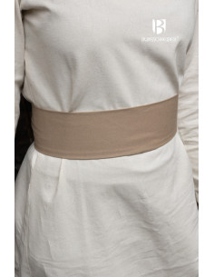 Ceinture médiévale ajustable Sieglinde, chanvre