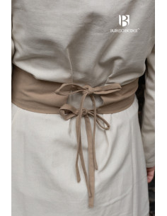 Ceinture médiévale ajustable Sieglinde, chanvre 2