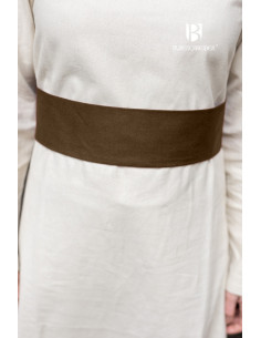 Ceinture médiévale réglable Sieglinde, marron