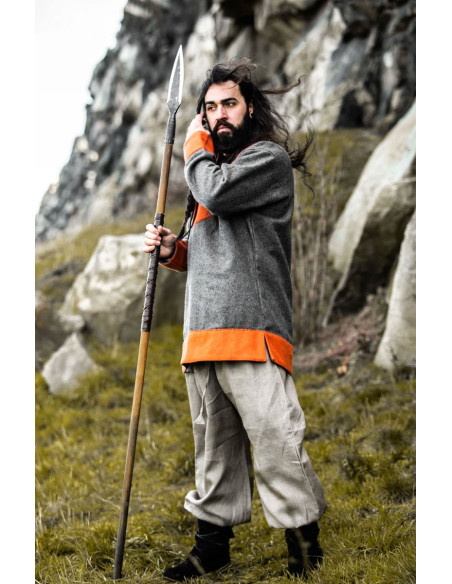 Tunique viking en laine modèle...