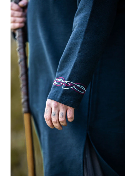 Tunique Snorri Viking avec broderie à...
