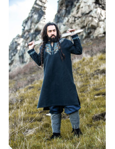 Tunique Snorri Viking avec broderie à la main de style... 2