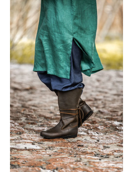 Tunique Viking Lin Halvar Vert