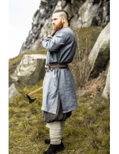 Tunique Viking Lin Halvar Gris
