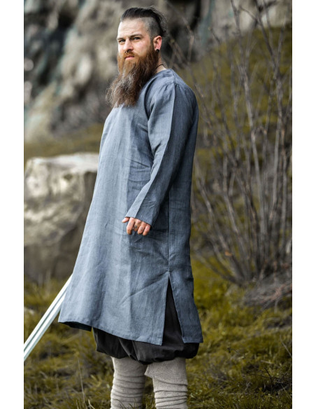Tunique Viking Lin Halvar Gris