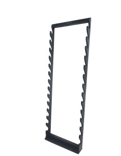 Présentoir de sol pour 14 katanas (160x50 cm.)