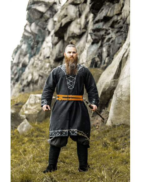Ceinture double en cuir Viking,...
