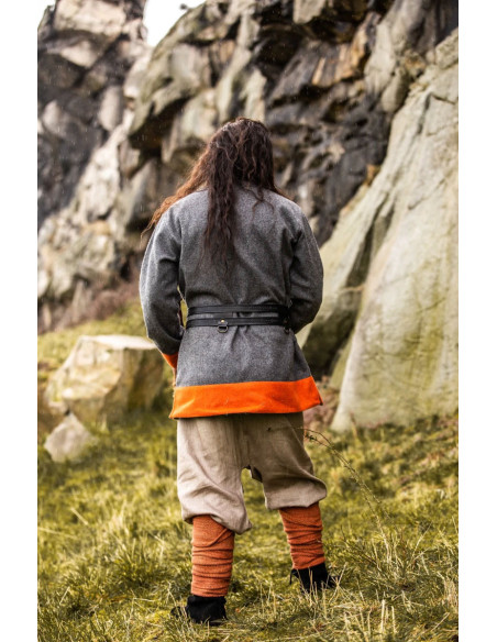 Axel Viking Double Ceinture en Cuir,...