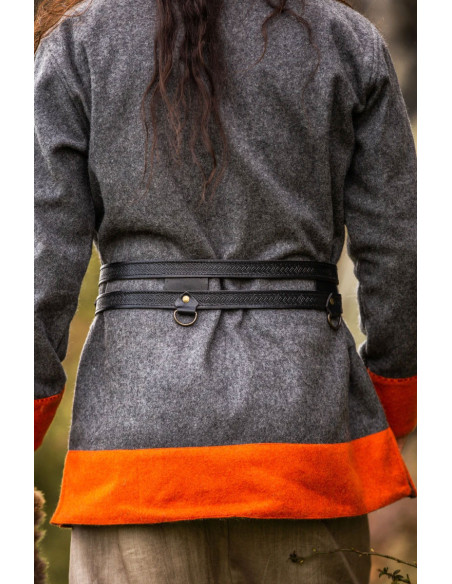 Axel Viking Double Ceinture en Cuir,...