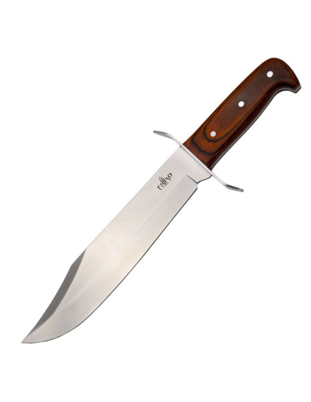 Couteau de chasse Bowie Third, manche Pakkawood