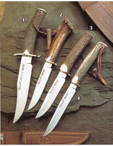 Couteau Gredos manche en bois de cerf