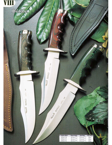 Couteau Buffalo avec manche en bois