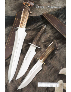 Couteau Ursus-Magnum manche corne de cerf