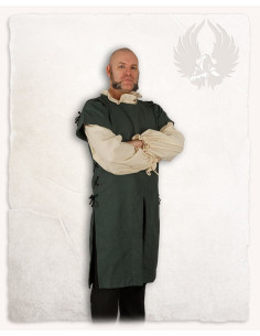 Tabard médiéval, modèle Hermann, coloris vert