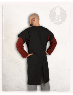 Tabard médiéval, modèle Hermann, coloris noir 2