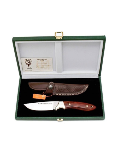 Couteau de chasse Cocker, lame acier...