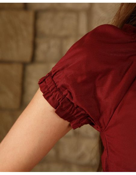 Chemisier médiéval en coton léger...