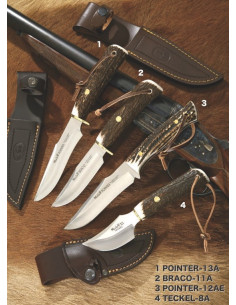 Couteaux de chasse Braque, Braque, Teckel