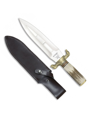 Couteau de chasse Rehala, bois de cerf