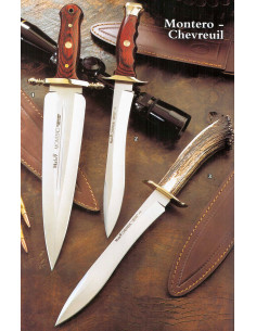 Couteaux de chasse aux enchères, Montero-chevreuil