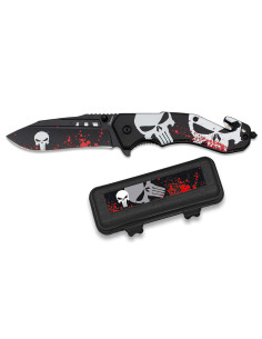 Couteau de sauvetage tactique Skull