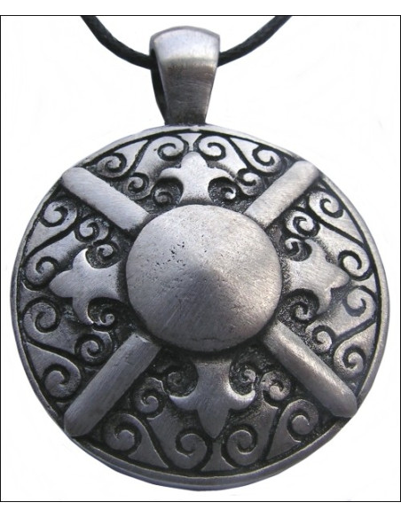 Pendentif bouclier grec