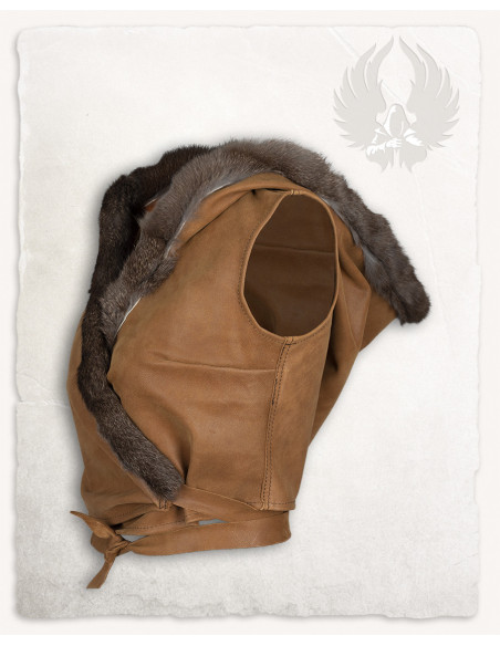 Haut médiéval pour femme avec capuche...