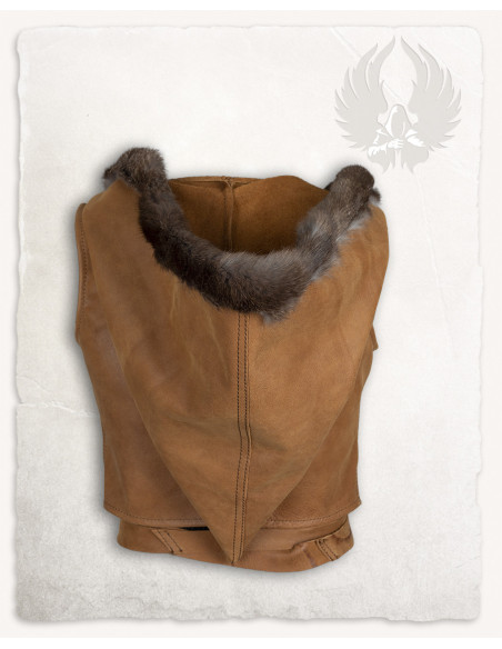 Haut médiéval pour femme avec capuche...