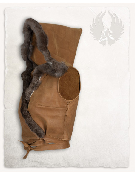 Haut médiéval pour femme avec capuche...