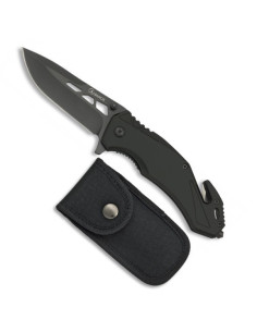 Couteau de sauvetage Albainox en noir