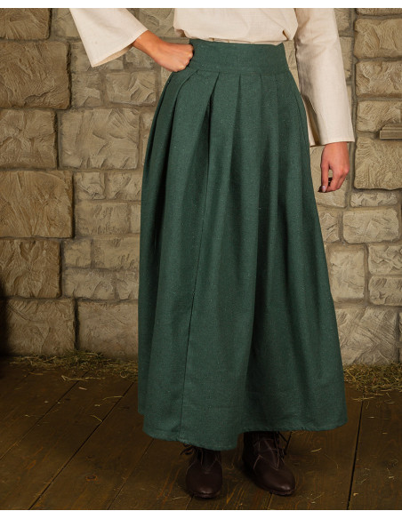 Jupe médiévale en coton modèle Anna,...